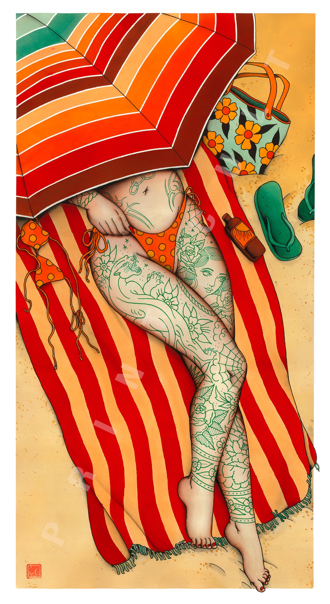 Umbrella Babe