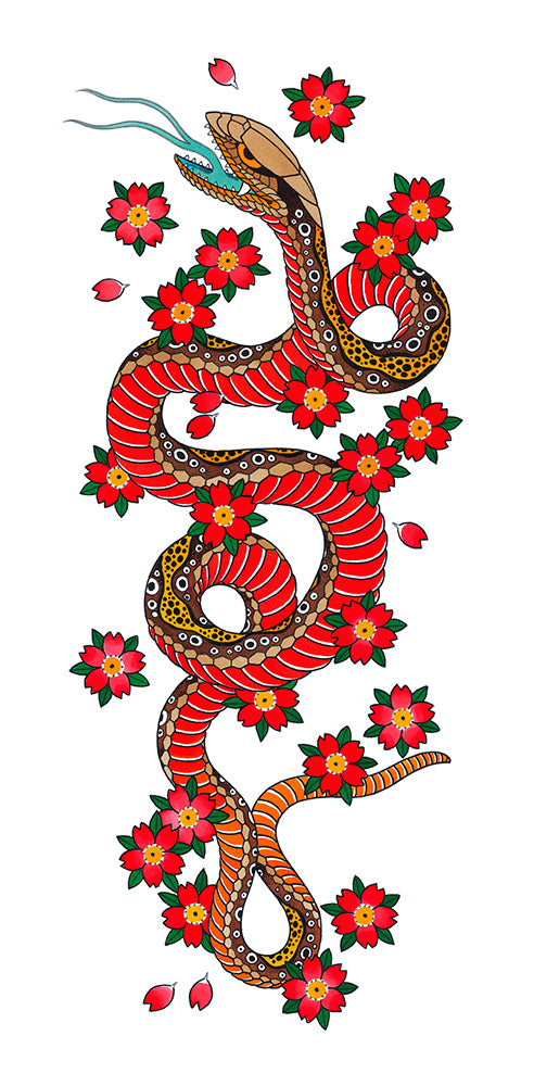 Snake Cherry Blossom
