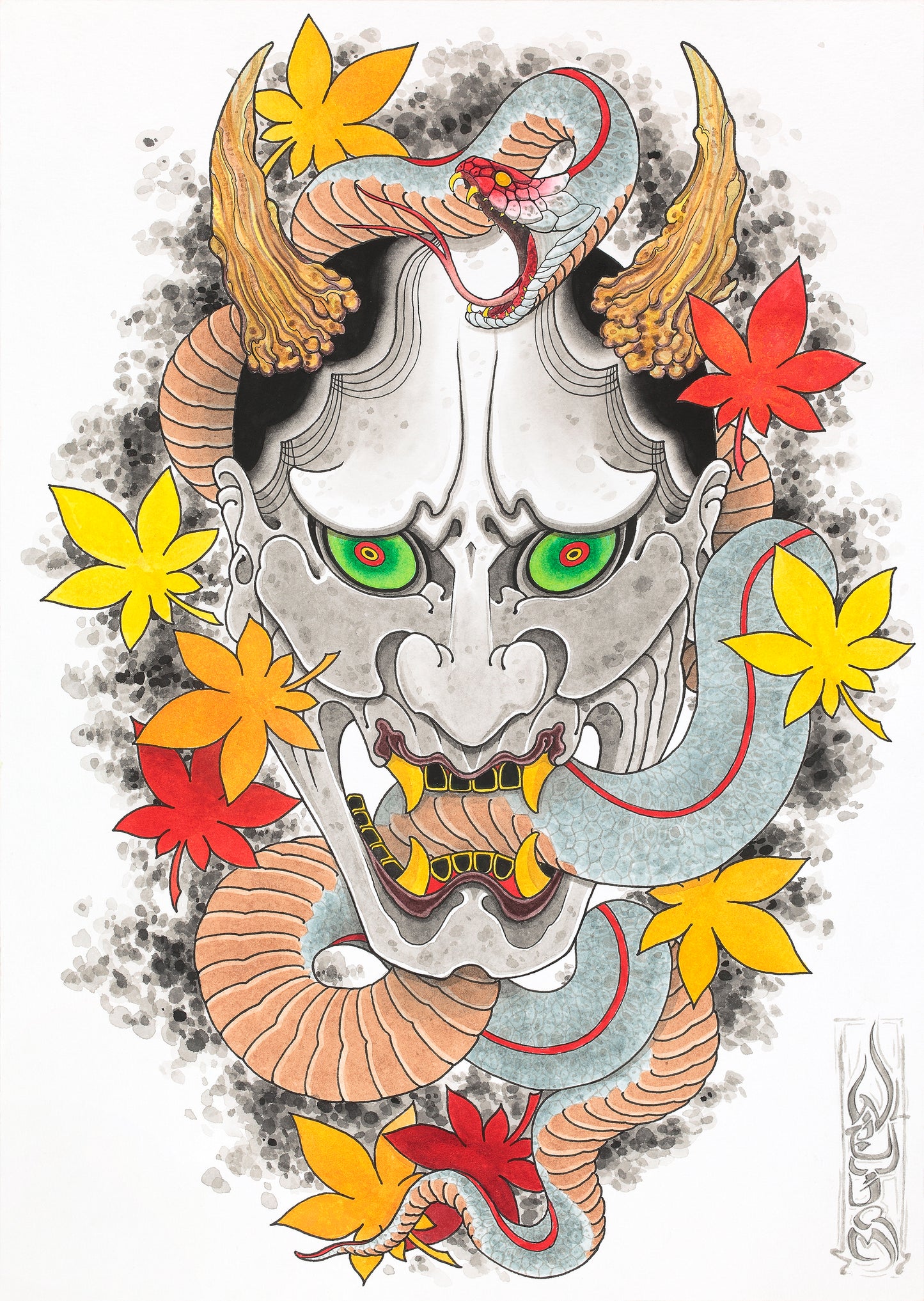 Hannya Snake Maple
