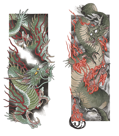 DSCW - dragons collab set