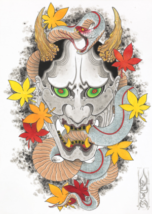 WY - hannya snake 