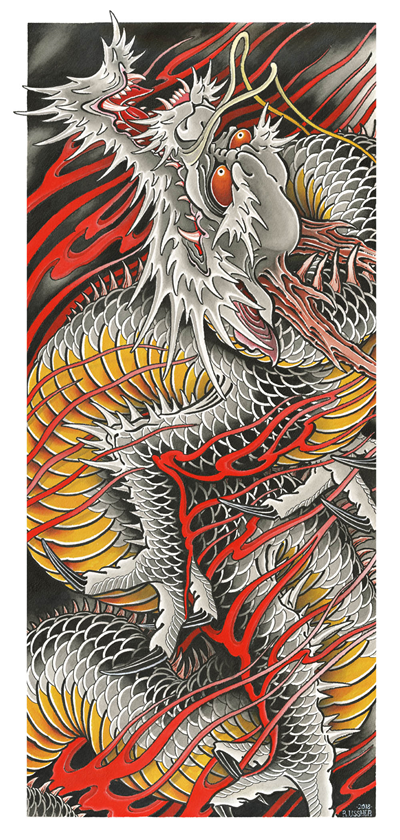 RU - Draw of the Orient - Dragon