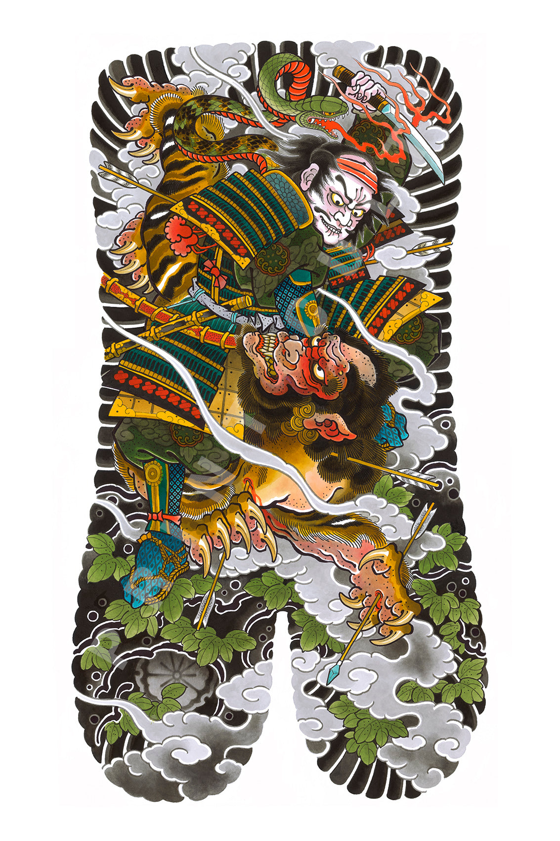 Nue Samurai Back