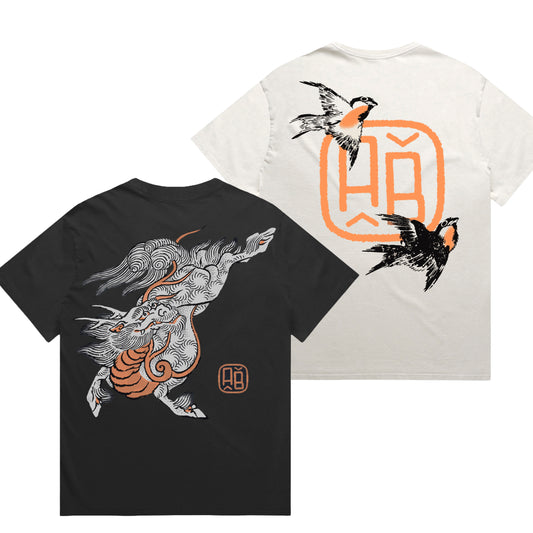 AB Supplies T Shirt Kirin and Swallows