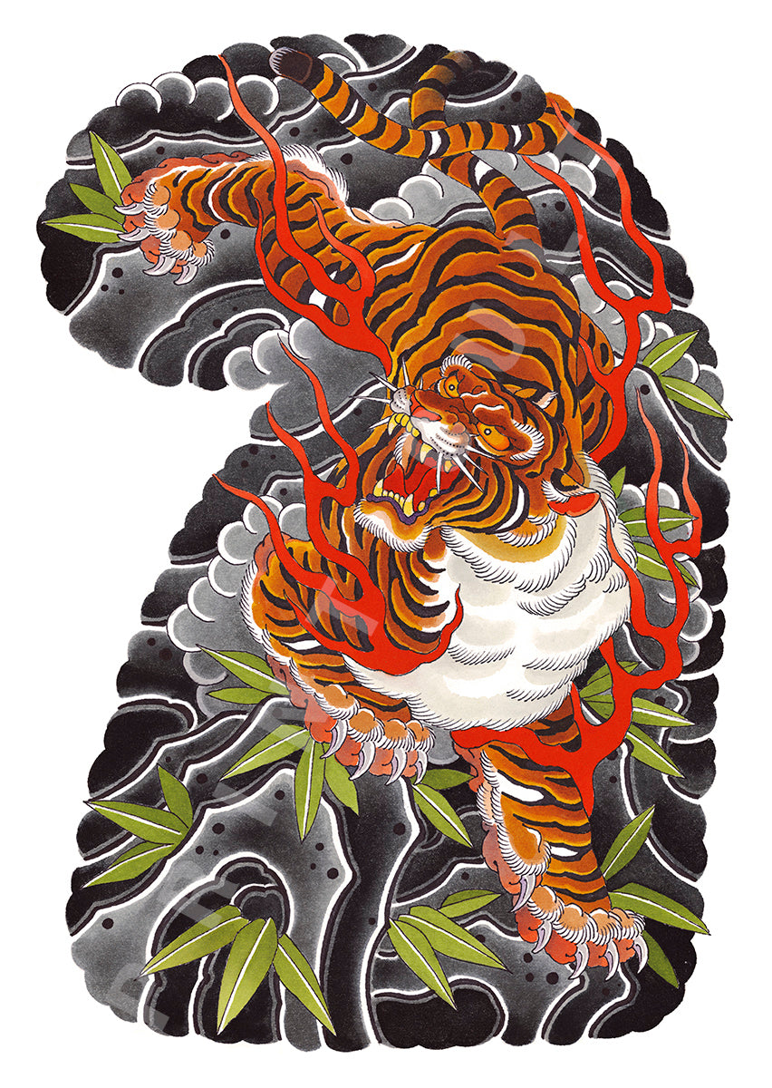Half Sleeve - Tiger